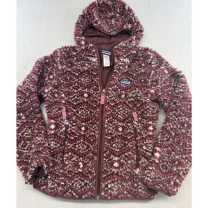 Patagonia Women's Retro-X Cardigan Deep Pile Fleece Full Zip Hoodie Jacket M